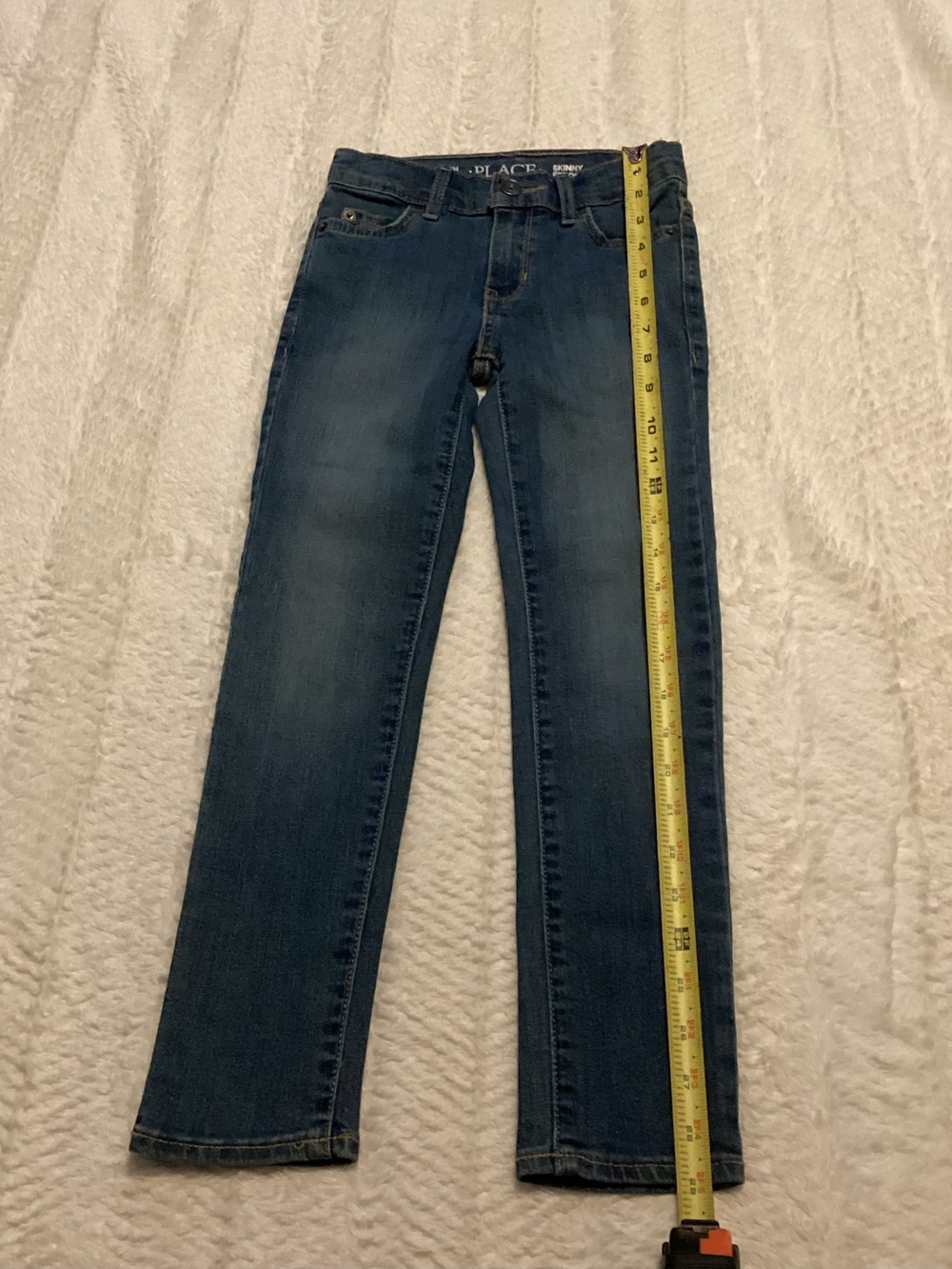 Boys Sz 7 skinny Stretch NWT Place Tide pool Adjustable Waist Jeans
